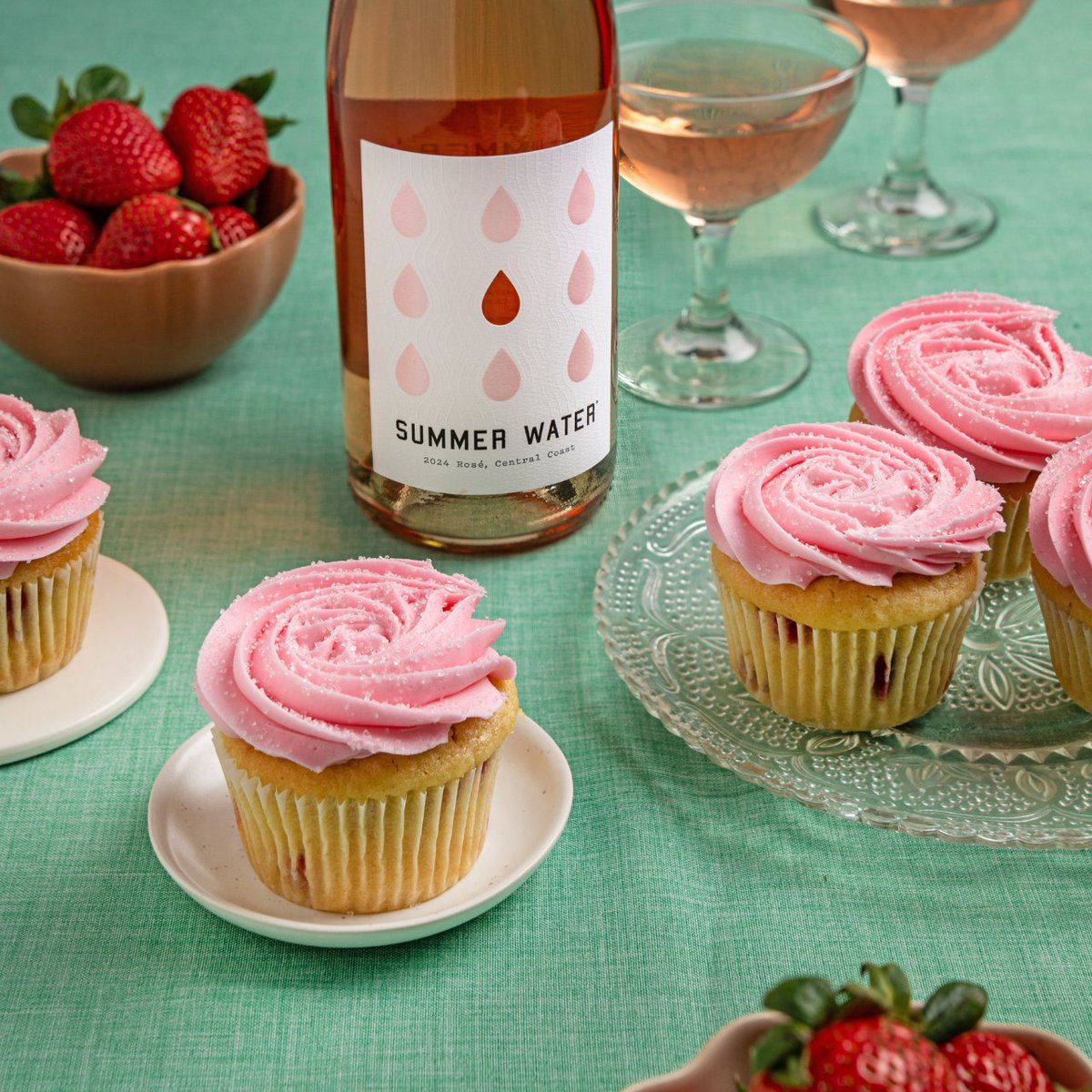 SusieCakes (@susiecakes) on Twitter photo In sweet partnership with <a href="/summerwater/">summerwater</a> 🍓✨
Our Strawberry Rosé Cupcake is now made with Summer Water Rosé—the wine rated 90+ points and totally worthy of dessert status. One bite and you’ll see why this cupcake deserves a 90+ too 😉
Try one today! In sweet partnership with <a href="/summerwater/">summerwater</a> 🍓✨
Our Strawberry Rosé Cupcake is now made with Summer Water Rosé—the wine rated 90+ points and totally worthy of dessert status. One bite and you’ll see why this cupcake deserves a 90+ too 😉
Try one today!