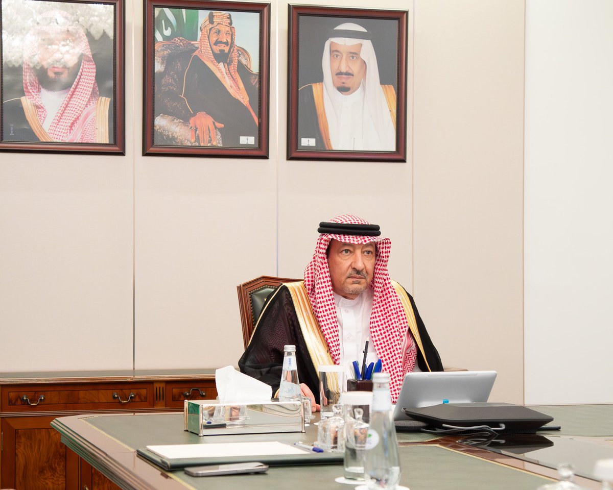 KSAmofaFRA's tweet photo. #Riyad | Au nom de Son Altesse le Prince @FaisalbinFarhan, Ministre des Affaires Étrangères, Son Excellence @W_Elkhereiji, Vice-Ministre des Affaires Étrangères a participé à la 47ème Réunion Extraordinaire du Conseil Ministériel du @GCCSG, tenue par vidéoconférence. https://t.co/RStwkeCHiU