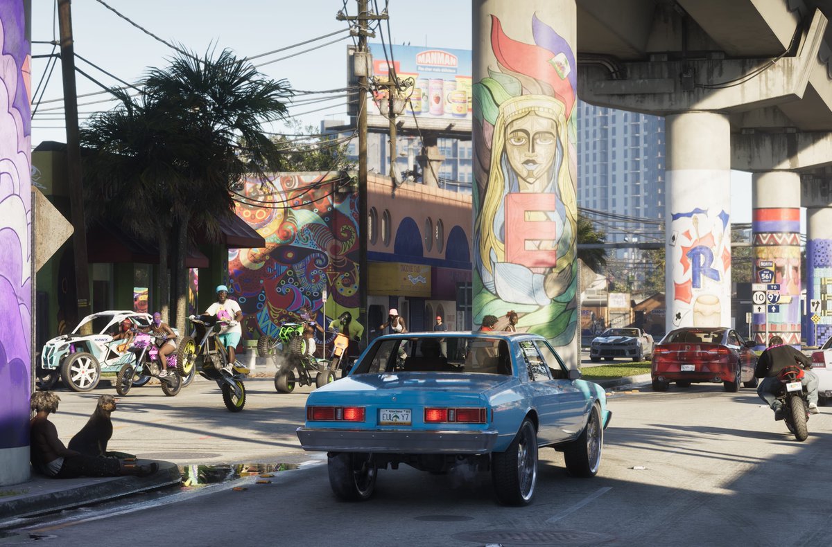 TheGameVerse's tweet photo. GTA (1997) vs GTA VI (2026)