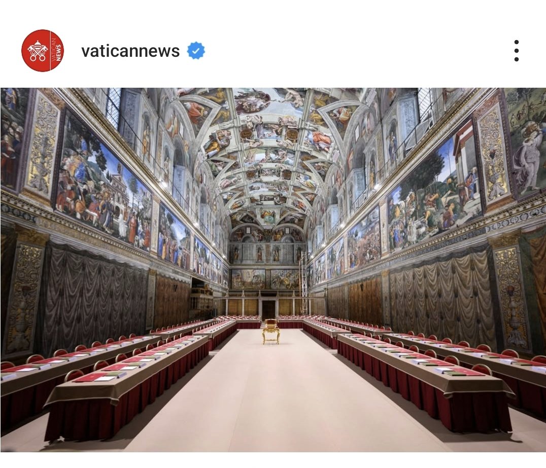 Vulstan James Shedura (@vulstanshedura) on Twitter photo May the Holy Spirit descend upon the College of Cardinals, illuminating their hearts with divine wisdom, that they may elect a Shepherd after God’s own heart—a holy man, humble and courageous, faithful to Christ and His Church.<a href="/CatholicFQ/">Catholic Frequency</a> <a href="/VaticanNews/">Vatican News</a> <a href="/thepathistruth/">The Conservative Catholic Journal</a> May the Holy Spirit descend upon the College of Cardinals, illuminating their hearts with divine wisdom, that they may elect a Shepherd after God’s own heart—a holy man, humble and courageous, faithful to Christ and His Church.<a href="/CatholicFQ/">Catholic Frequency</a> <a href="/VaticanNews/">Vatican News</a> <a href="/thepathistruth/">The Conservative Catholic Journal</a>