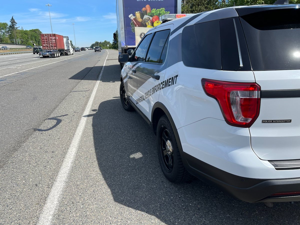 Commercial Vehicle Enforcement Bureau WSP tweet media