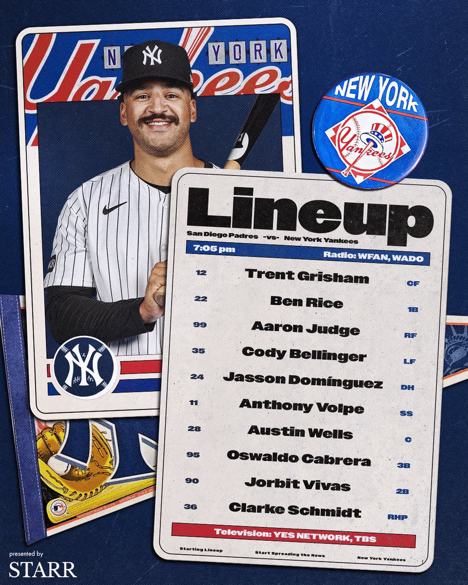 Yankees's tweet photo. Tuesday Night Baseball. 

#RepBX https://t.co/ycjoo4B1nv