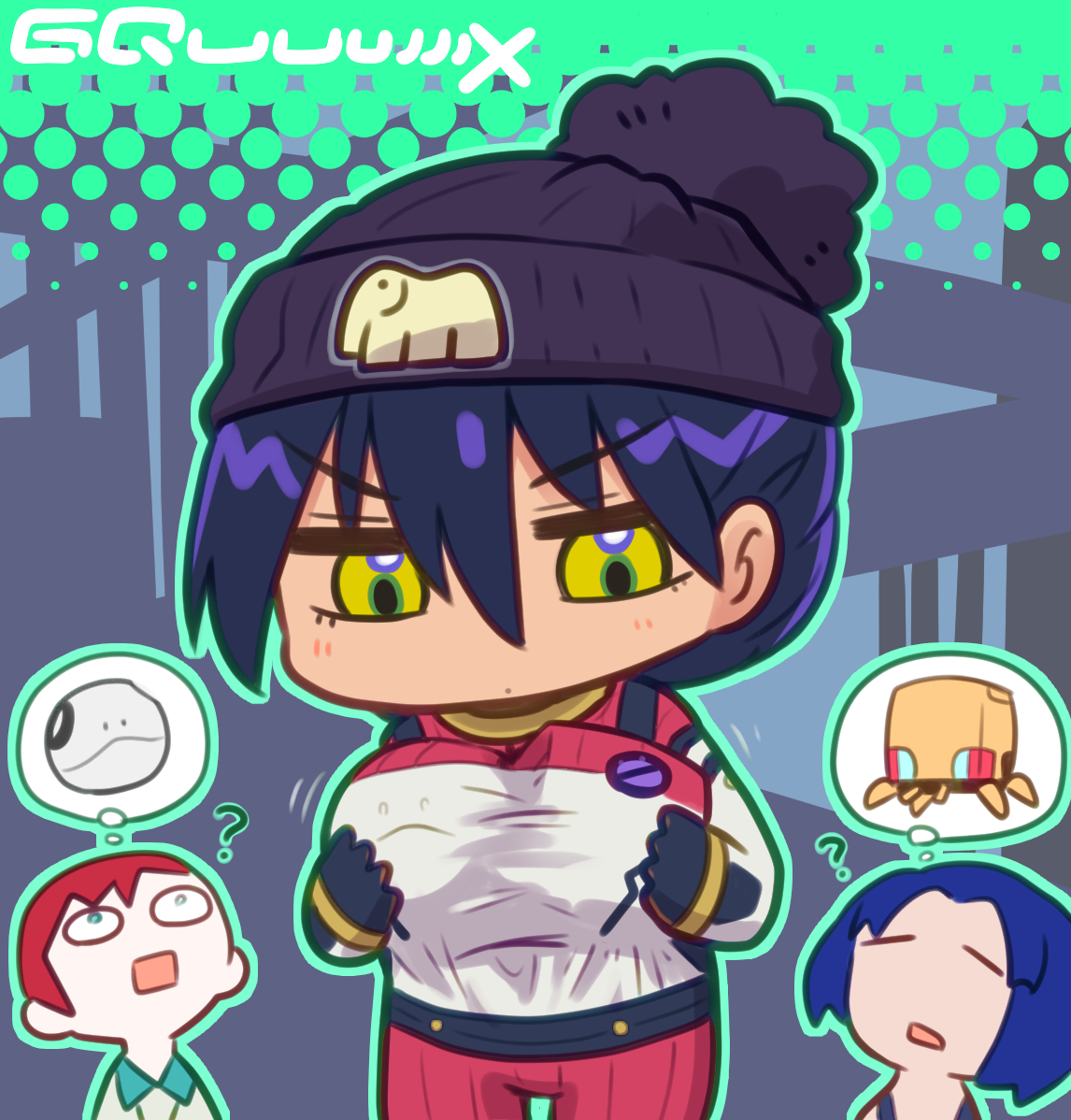 「変装 #GQuuuuuuX 」|enonoのイラスト