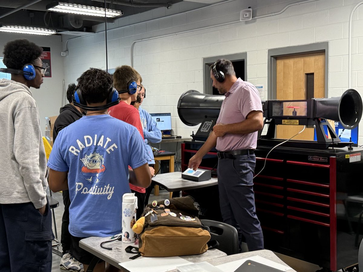 Thank you ⁦<a href="/CabCoSchools/">Cabarrus Co. Schools</a>⁩ for letting me bring the Gaston County team to West Cabarrus today. I think they all enjoyed it. ⁦<a href="/GastonSchools/">GastonCountySchools</a>⁩ ⁦<a href="/CabarrusWest/">West Cabarrus High School Wolverines</a>⁩ ⁦<a href="/CabarrusCTE/">Cabarrus County CTE</a>⁩