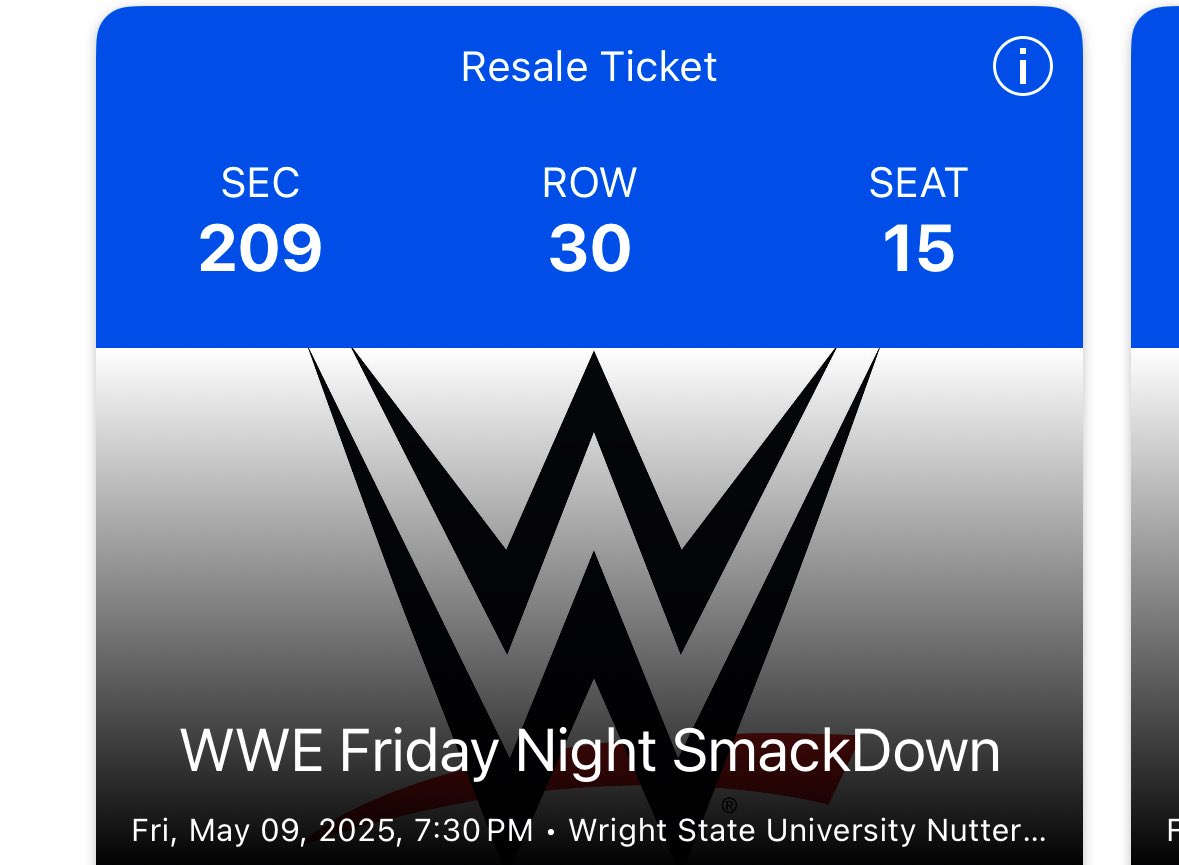 Going to my first live smackdown event on Friday <a href="/WWE/">WWE</a> #fridaynightsmackdown #wwe #wwesmackdown