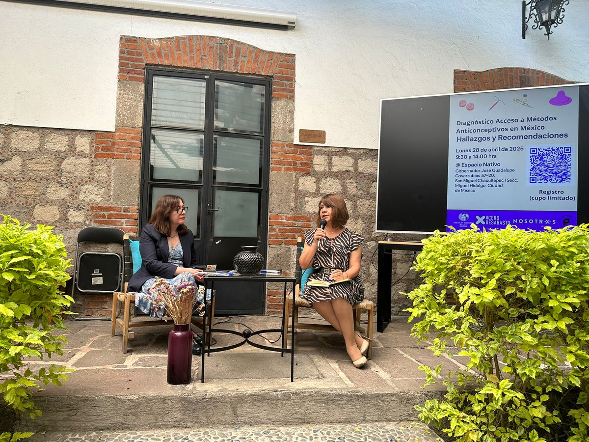 💥Estuvimos en la mesa de diálogo: La salud sexual desde las narrativas del placer, en el marco de la Presentación del "Diagnóstico de Acceso a Métodos Anticonceptivos en México: Hallazgos y Recomendaciones" de @_nosotrxsmx
👉Consulta el diagnóstico: lnkd.in/ehNfDJ96
