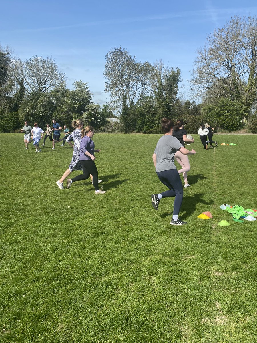 GDO Rob Thompson led a GAA coaching session with the staff after school today. Thank you Rob and well done everyone! 👏⚽️🌞
<a href="/EadestownGAA/">Eadestown GAA</a> 
<a href="/KildareGAA/">Kildare GAA</a> 
<a href="/RaheensGAA/">Raheens GAA/LGFA</a> 
<a href="/KildareGaaCandG/">Kildare GAA Coaching & Games</a>
