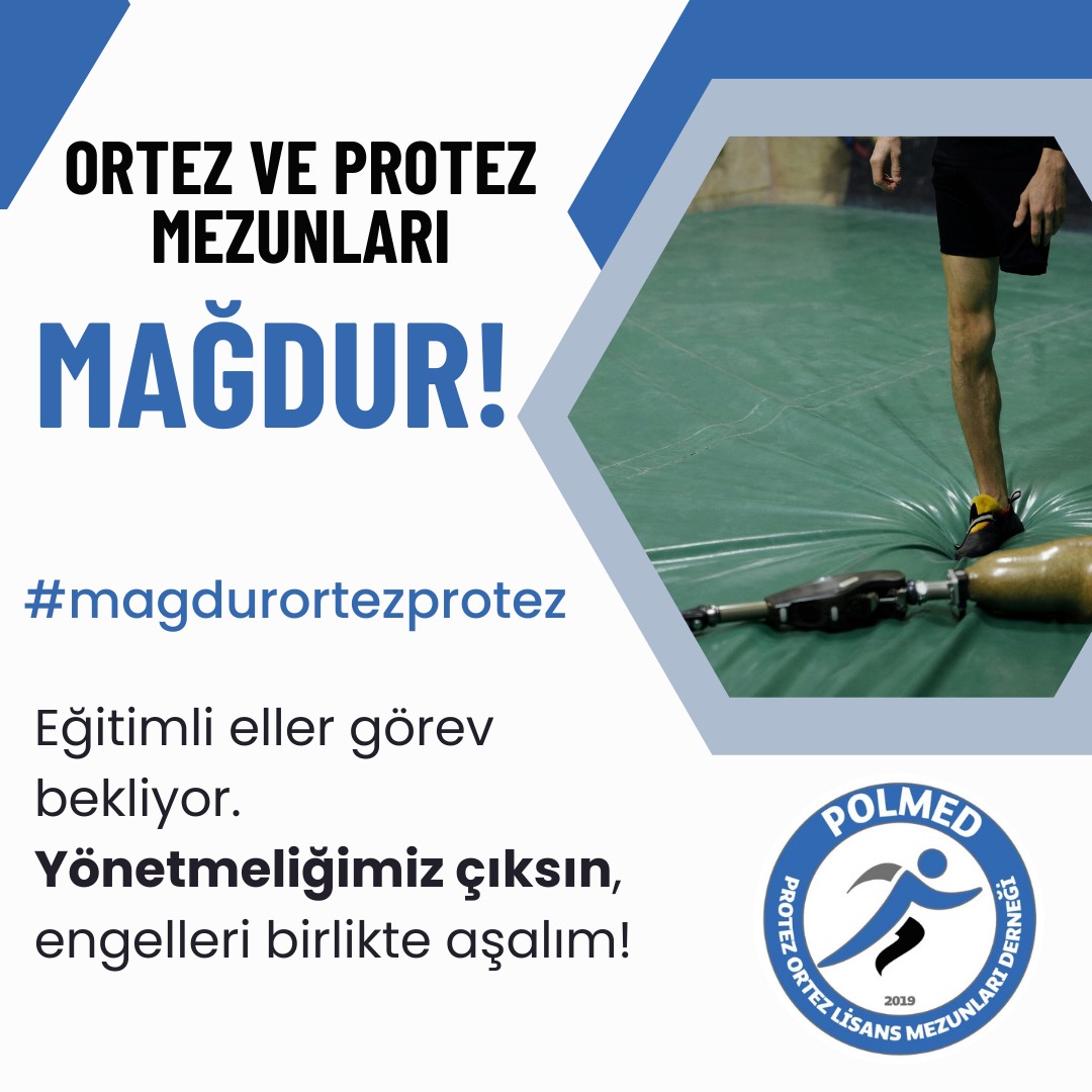 Biz hazırız hem de senelerdir. <a href="/saglikbakanligi/">T.C. Sağlık Bakanlığı</a> #MagdurOrtezProtez