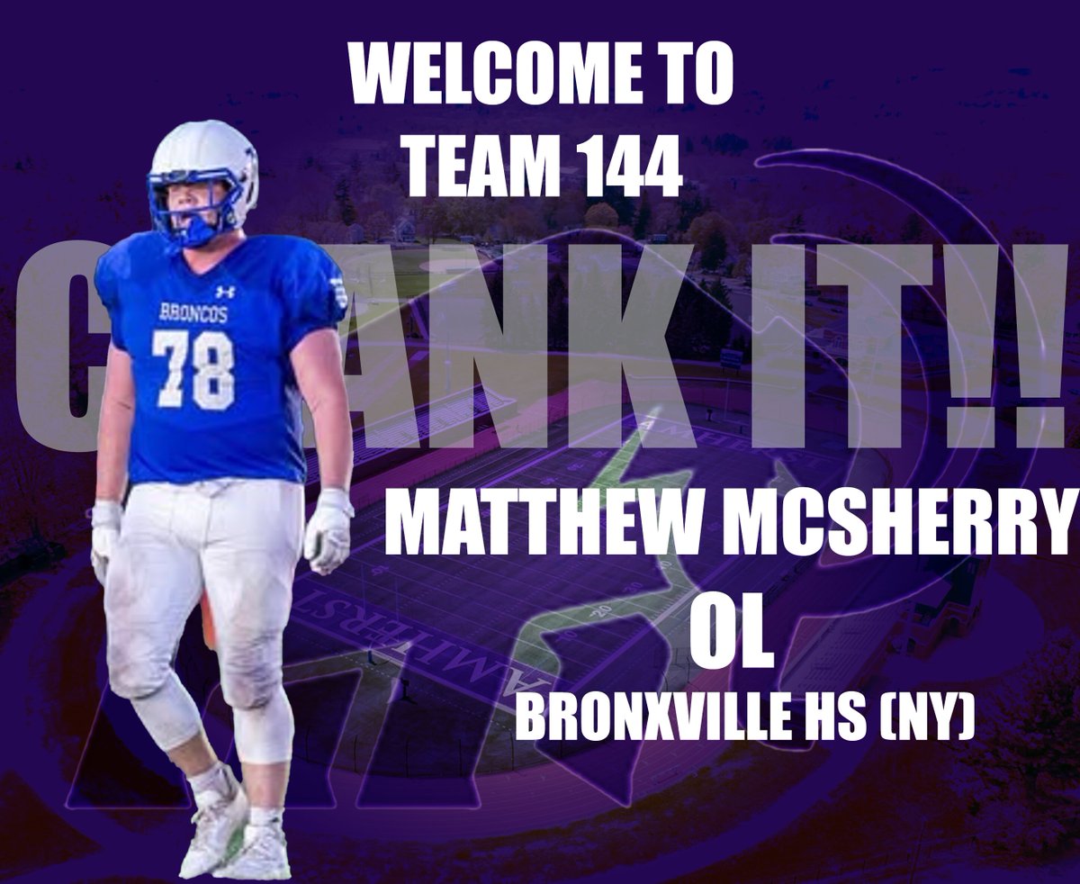 Amherst College Football tweet media