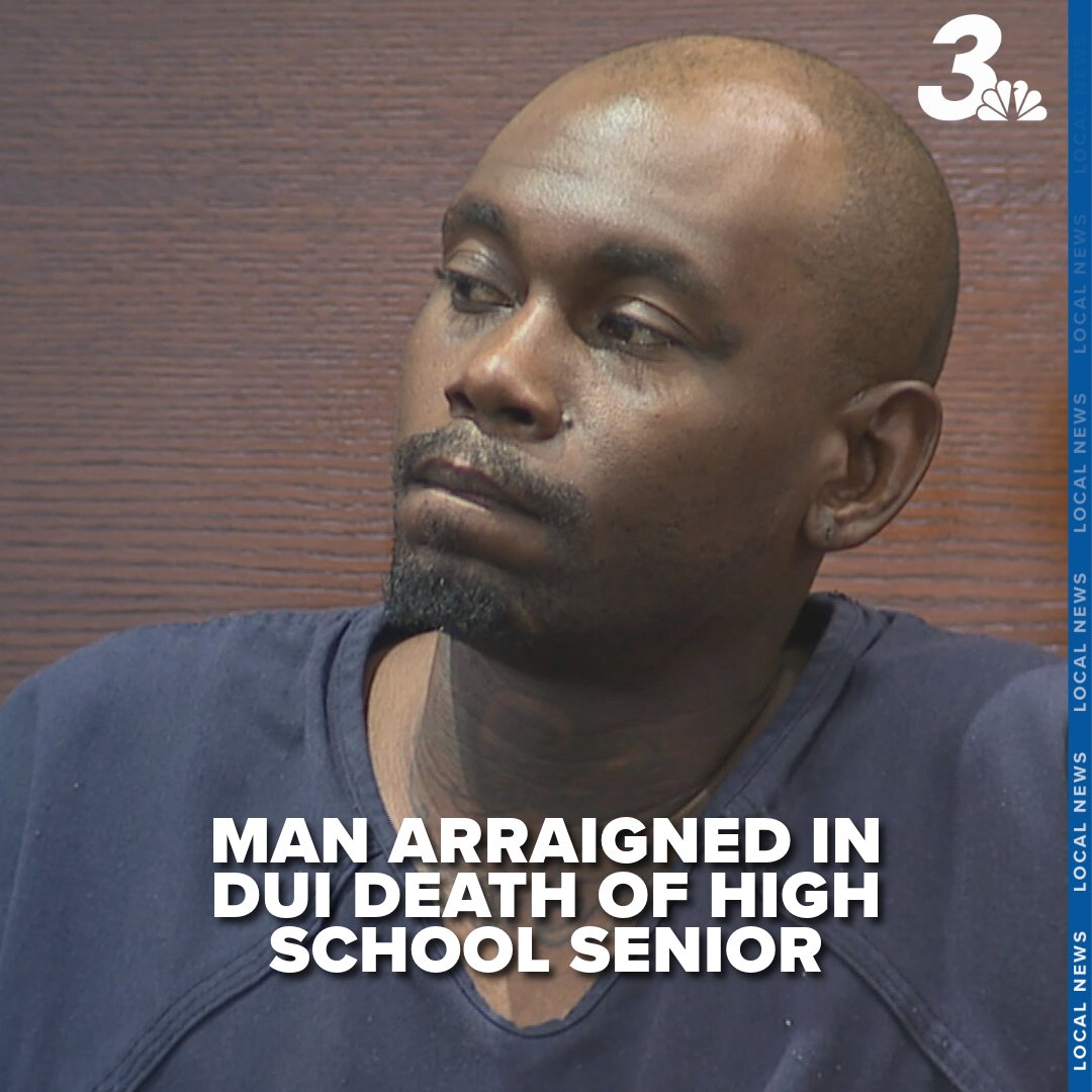 The man accused of driving under the influence and fatally striking an Arbor View High School senior has officially been arraigned following a court appearance on Tuesday.

MORE: news3lv.com
