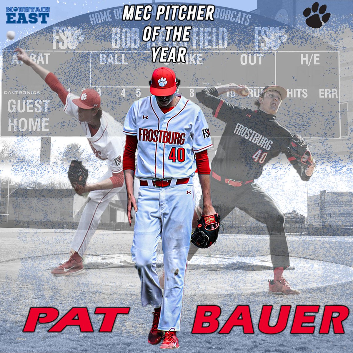 Frostburg State Athletics (@frostburgsports) on Twitter photo And finally, your <a href="/Frostburg_BB/">Frostburg Baseball</a> MEC PITCHER OF THE YEAR is Pat after leading the conference in Wins, Strikeouts, and ERA! #BobcatPride And finally, your <a href="/Frostburg_BB/">Frostburg Baseball</a> MEC PITCHER OF THE YEAR is Pat after leading the conference in Wins, Strikeouts, and ERA! #BobcatPride