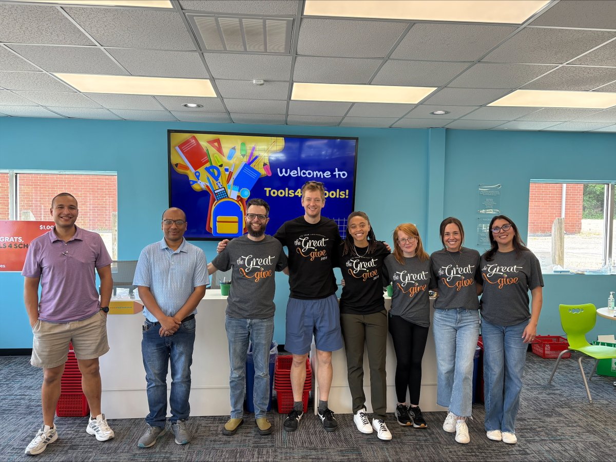 WakeEd PARTNERSHIP (@wakeedpa) on Twitter photo Big thanks to the amazing volunteers from the Raleigh/NC <a href="/Armanino_HQ/">Armanino</a> who gave their time on Great Give Day to help us support our free classroom supply store for teachers #Tools4Schools! 💪📚 We’re so grateful for your continued commitment to <a href="/WCPSS/">Wake County Public School System</a> teachers and students! 💙 Big thanks to the amazing volunteers from the Raleigh/NC <a href="/Armanino_HQ/">Armanino</a> who gave their time on Great Give Day to help us support our free classroom supply store for teachers #Tools4Schools! 💪📚 We’re so grateful for your continued commitment to <a href="/WCPSS/">Wake County Public School System</a> teachers and students! 💙