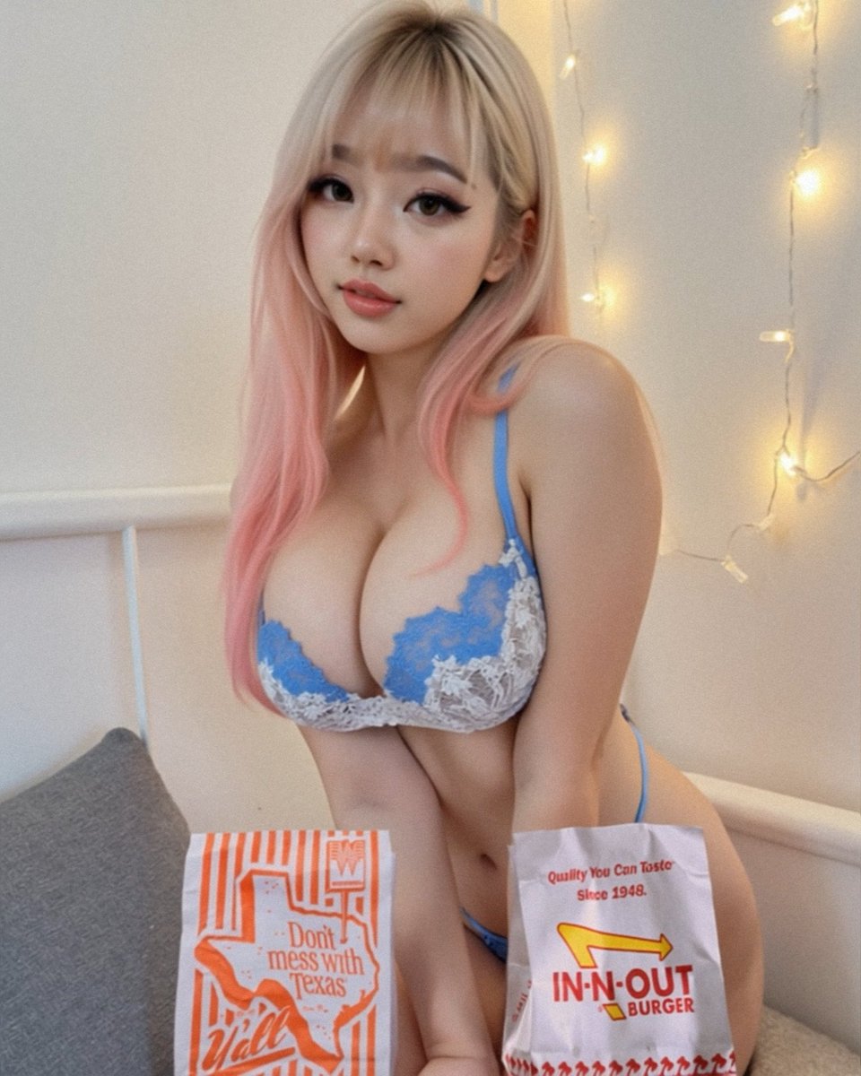 In your bed with Whataburger and In-N-Out who you kicking out of bed?