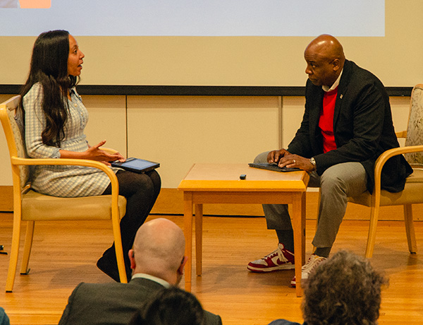 Haben Girma was the speaker at the 2025 Rogow Distinguished  Lecturer Series last month. irma spoke on “Disability and Innovation” – a topic she brings to schools and organizations around the country as a human rights lawyer and disability advocate.
More: bit.ly/3Z2ZWnm