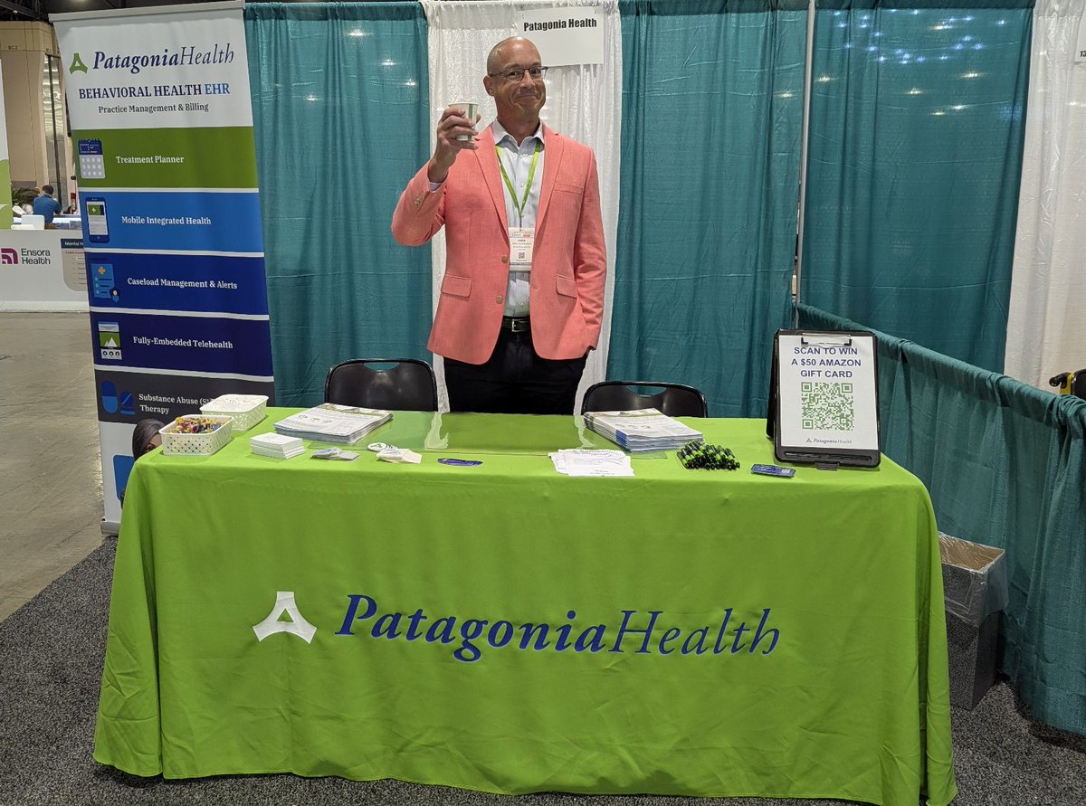 Day 2 at NatCon25! 

We are enjoying the energy, insights, and meaningful connections happening all around.  

Come stop by our booth to learn more about our integrated EHR, Practice Management, and Billing solutions. 💚

#NatCon25 #BehavioralHealthConference #PatagoniaHealth