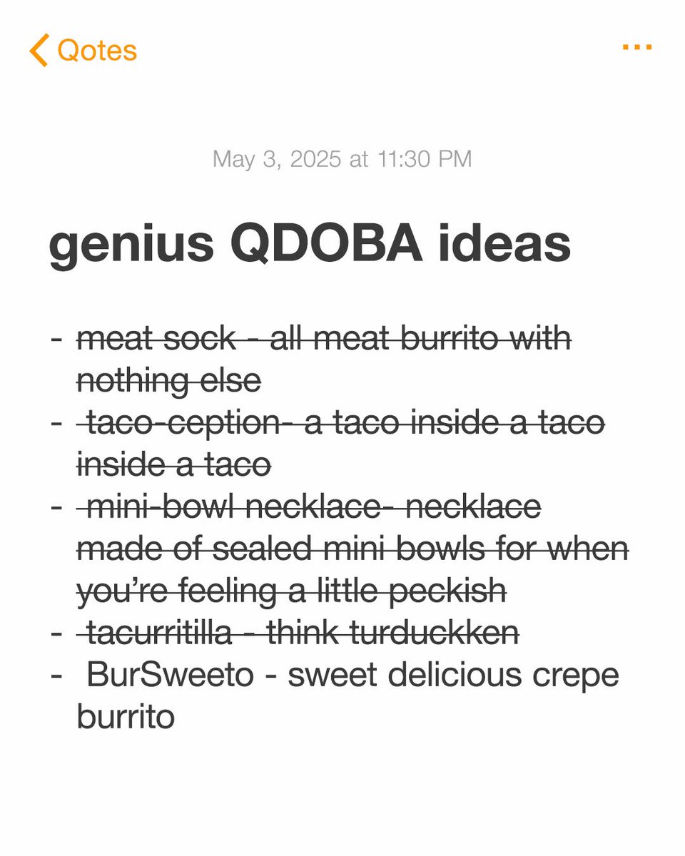 seriously tho. we kind of want to do it…