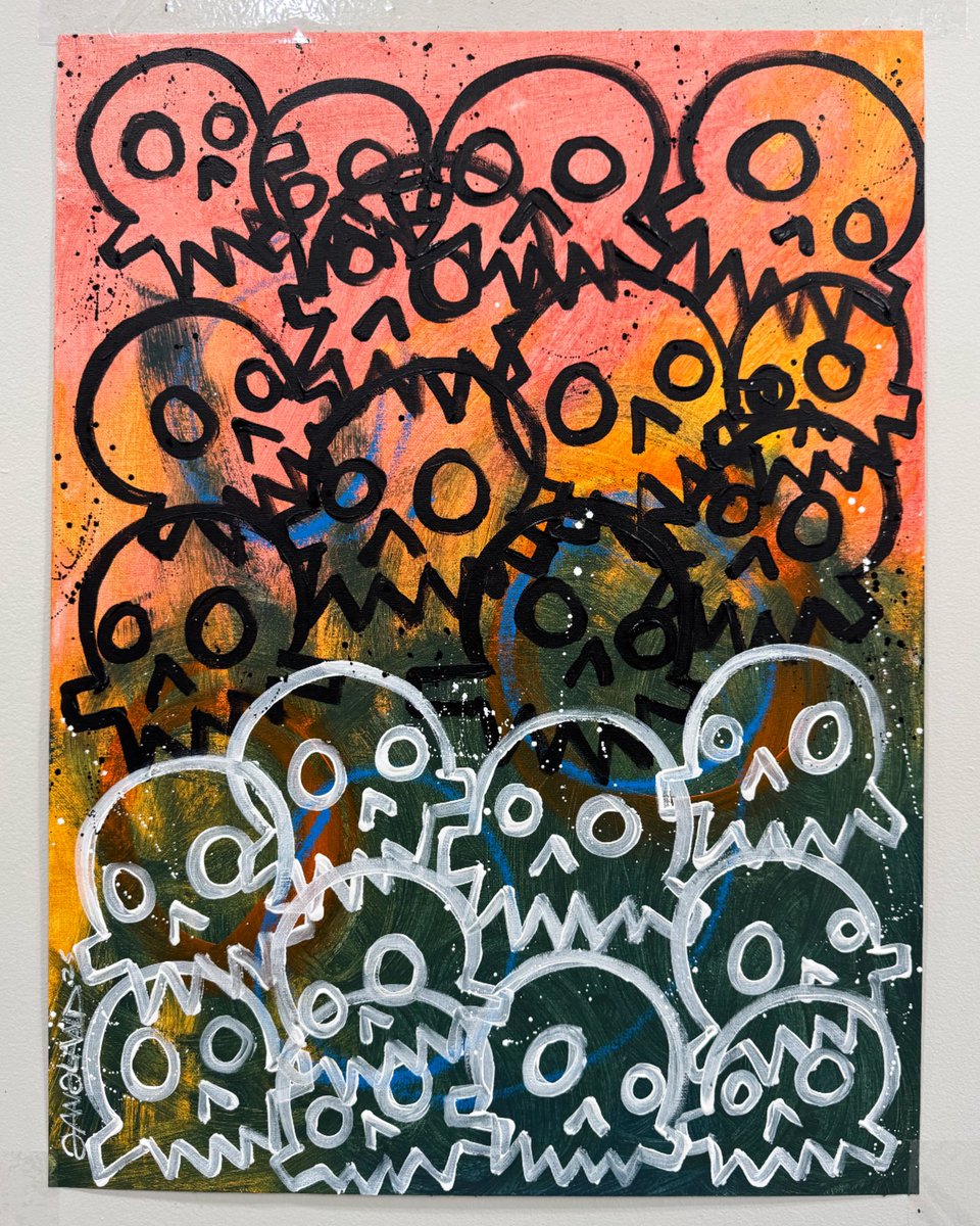 Thank you for checking out my newest painting! This piece is titled “Life in Balance” and it’s a mixed media painting on canvas that I just completed in my art studio in Miami! Thanks for following along on my artist journey! ❤️✨