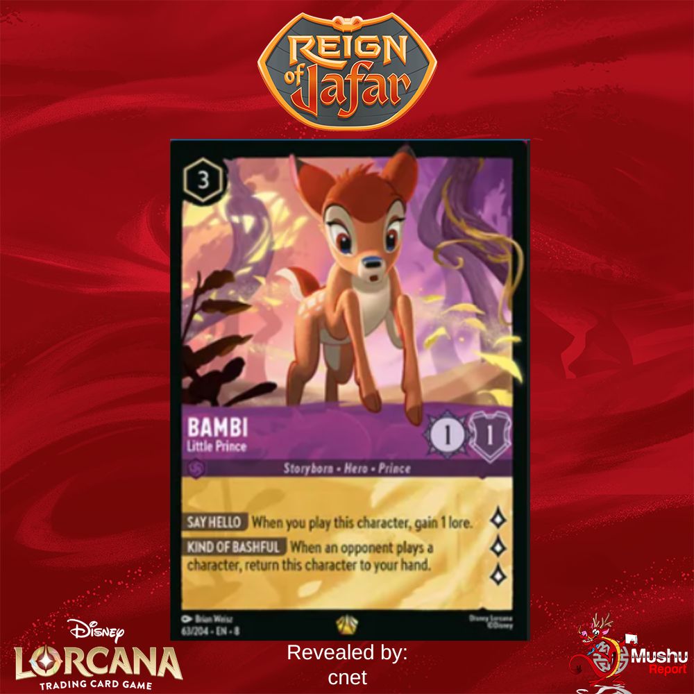 Bambi and Friends Make Their Way to Set 8! https://t.co/Nan62jWk8f #disneylorcana #reignofjafar Bambi and Friends Make Their Way to Set 8! https://t.co/Nan62jWk8f #disneylorcana #reignofjafar