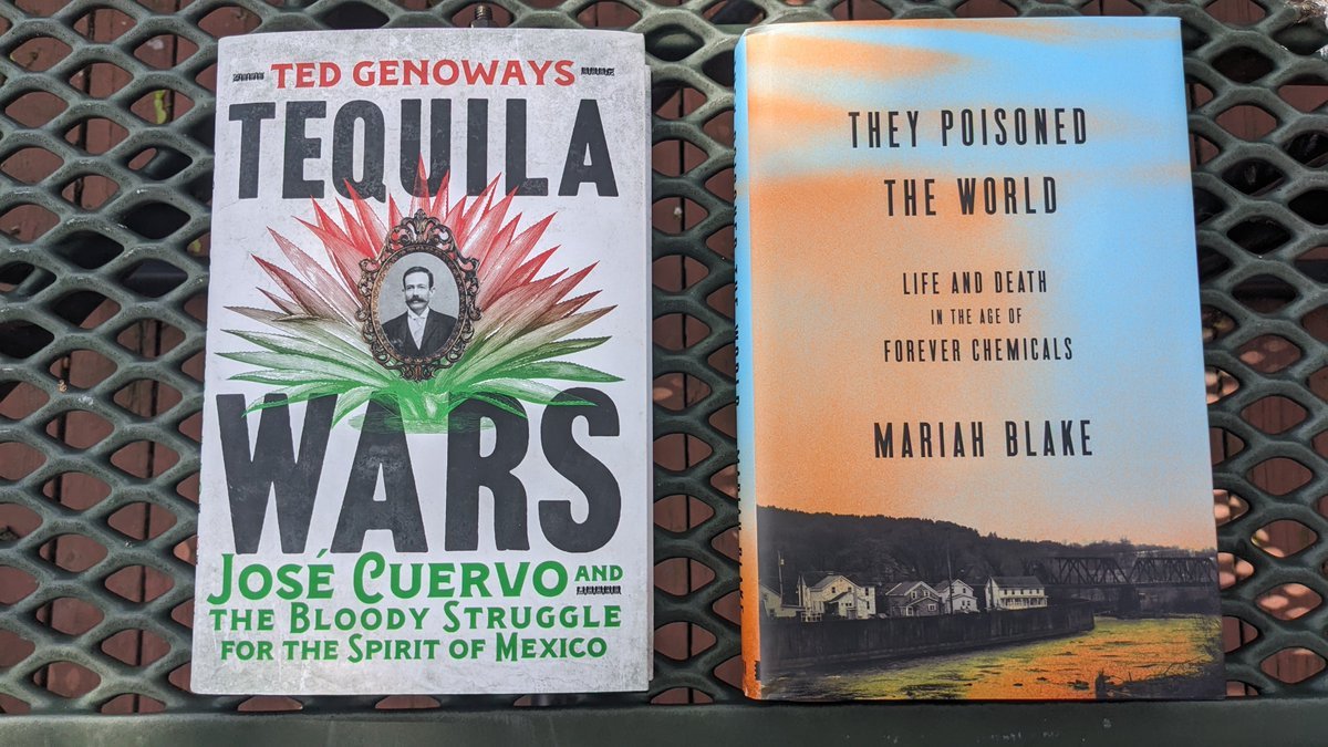 Alec MacGillis (@alecmacgillis) on Twitter photo Very excited for these two, both out today from talented journalists of good acquaintance, <a href="/TedGenoways/">Ted Genoways</a> and <a href="/MariahCBlake/">Mariah Blake</a>. Violent tequila rivalries or chemical skulduggery, pick your poison. Or better, both. Very excited for these two, both out today from talented journalists of good acquaintance, <a href="/TedGenoways/">Ted Genoways</a> and <a href="/MariahCBlake/">Mariah Blake</a>. Violent tequila rivalries or chemical skulduggery, pick your poison. Or better, both.