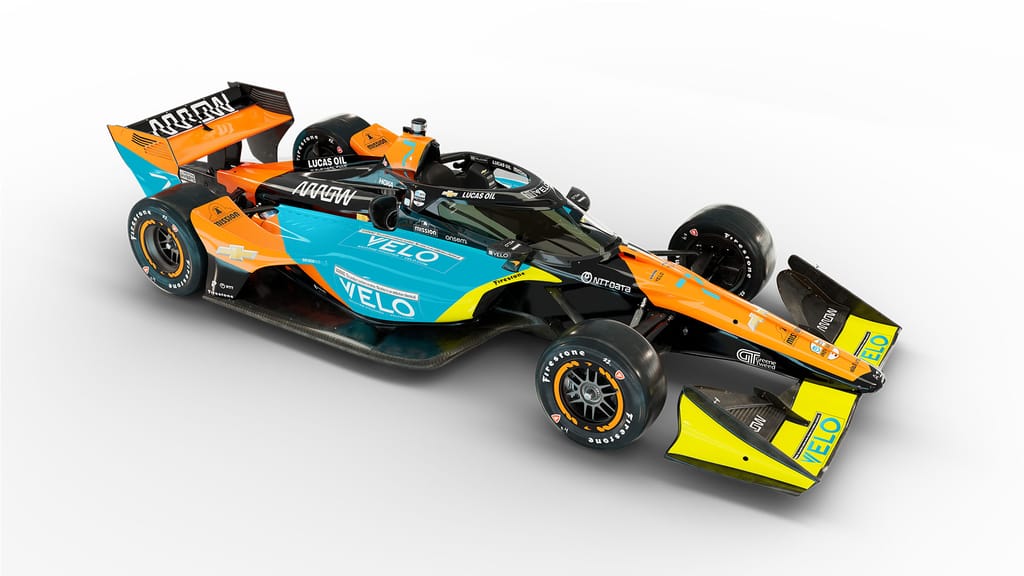 Arrow McLaren with Andine Group.
🧡🩵💛