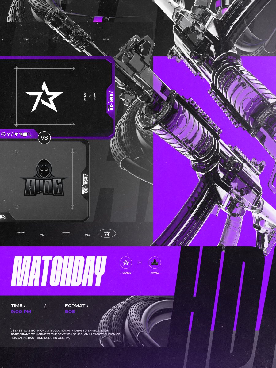 MATCHDAY - ECL

Nous disputons ce soir notre deuxième match face à <a href="/AvngEsports/">AVNG Esports</a>. Que le meilleur gagne !

On a un ladder à remonter ! Let's gooo