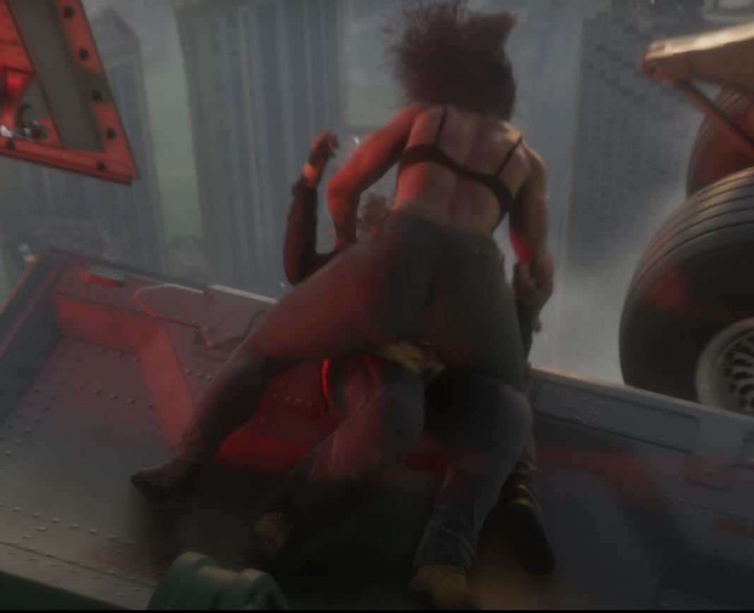 Game Design Note:
Lucia has such a strong... silhouette... that I can tell this is her without seeing her face. That's good character design. Good job Rockstar!

#GTA6 #GTAVI