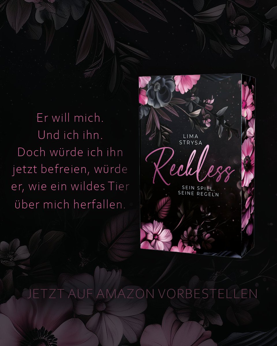 Natürlich muss mein erster Post von meinem neuen Buch-Baby handeln. 

#DarkRomance #Bücher