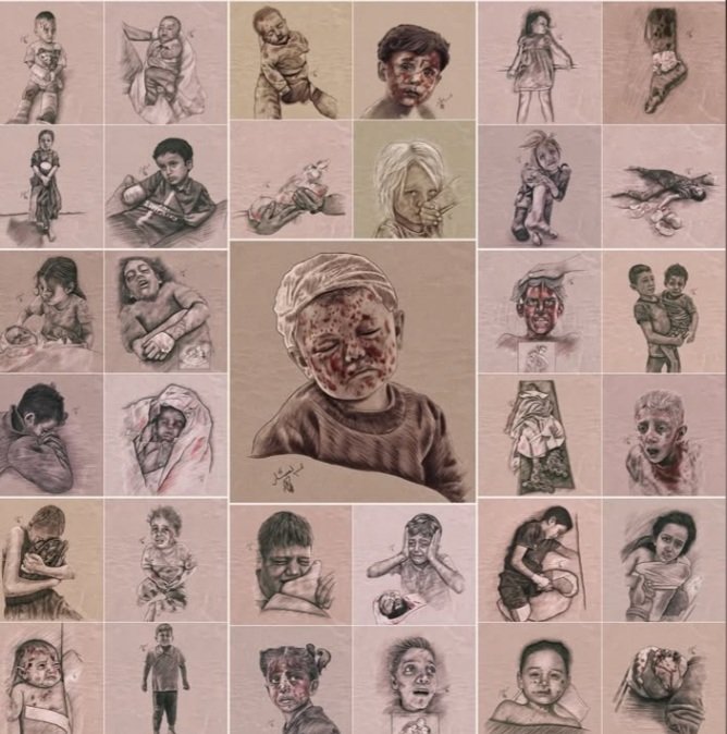 Yaşamı tanımadan ölümü tadan çocuklar için konuşmak zorundasın #OpenRafahSaveGaza