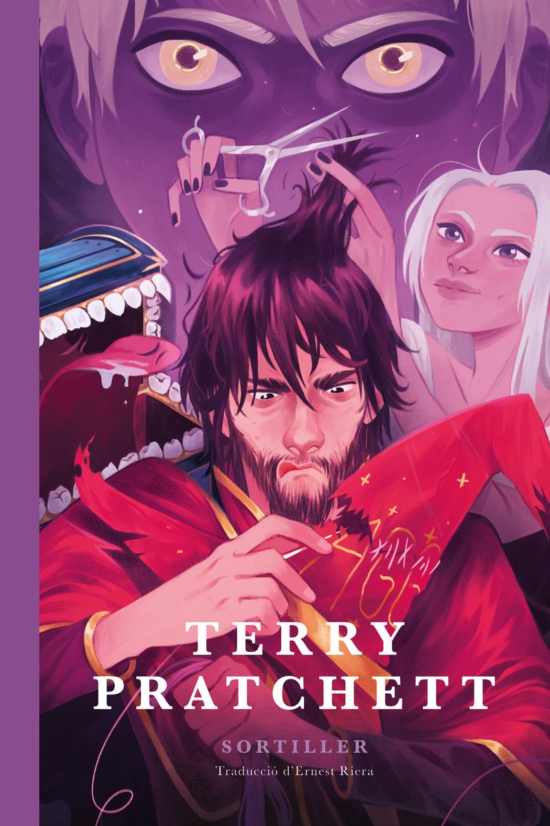 Mai Més (@maimesllibres) on Twitter photo Superat el Sant Jordi, toca afrontar l'estiu i res millor que Pratchett per fer-ho:
Aquest mes de juny podreu trobar a llibreries «Sortiller», la tercera novel·la de la serie dels mags. Com és d'esperar, amb magnífiques traducció i coberta de l'Ernest Riera i la <a href="/marimbavidal/">Marina Vidal</a>! Superat el Sant Jordi, toca afrontar l'estiu i res millor que Pratchett per fer-ho:
Aquest mes de juny podreu trobar a llibreries «Sortiller», la tercera novel·la de la serie dels mags. Com és d'esperar, amb magnífiques traducció i coberta de l'Ernest Riera i la <a href="/marimbavidal/">Marina Vidal</a>!