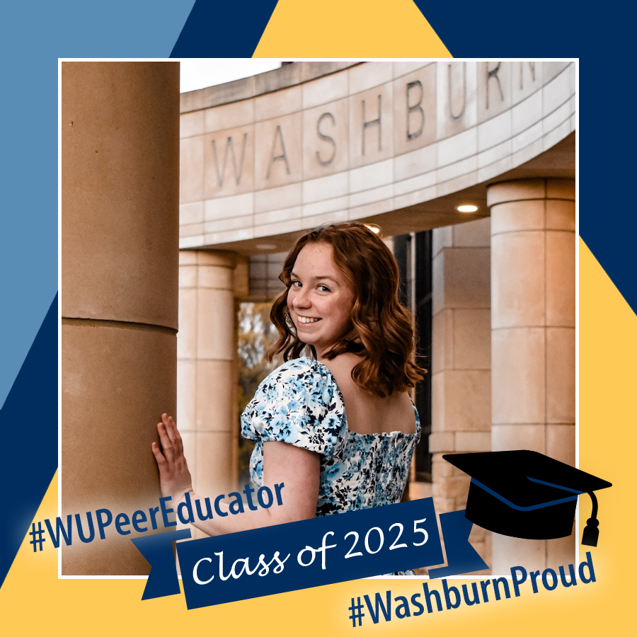 Congratulations to graduating peer educator Olivia Fieger! Olivia's favorite PE memory "involves my office hours during the 2025 spring semester; I was scheduled with some awesome fellow Peer Eds."
facebook.com/36299839199729…