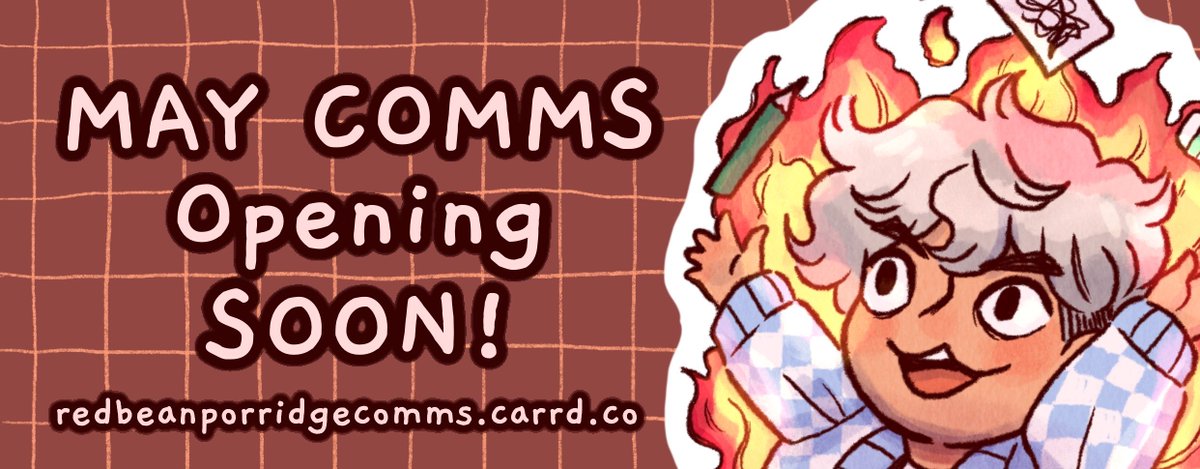 My commissions are finally reopening LATER TODAY
at 1pm Malaysia time (GMT+8). check the carrd link for all my comm info!

I'll only be entertaining commission inquiries sent in from 1pm onwards. Any earlier inquiries will be IGNORED! First come first serve!