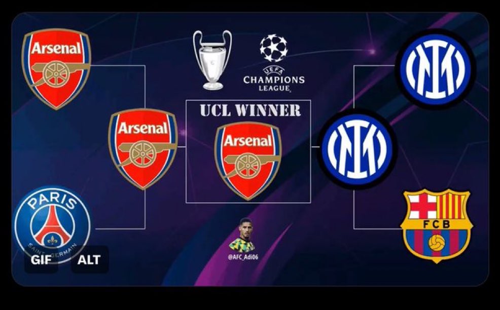 Arsenal please 🙏.