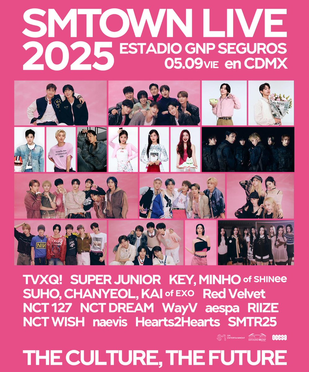 Se acerca en #Smtown_Live_2025 #SmtownLive con grandes exponentes del k-pop como #SuperJunior <a href="/aespa_official/">aespa</a> <a href="/TVXQ/">TVXQ!</a> #RedVelvet <a href="/RIIZE_official/">RIIZE</a> <a href="/WayV_official/">WayV</a> <a href="/Hearts2Hearts/">Hearts2Hearts</a> etc