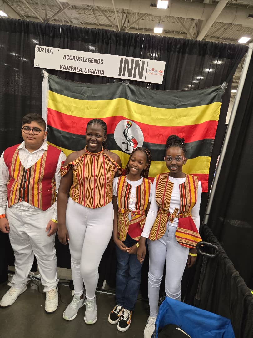 MusiRoberts's tweet image. team of eight young Ugandan innovators under the Young Engineers Uganda STEM Education Program has arrived in the United States to represent their country at the 2025 VEX Robotics World Championship in Dallas, Texas.
@UNDPUganda @RugyendoQuotes 
#YoungEngineersUG
#Robotics2025