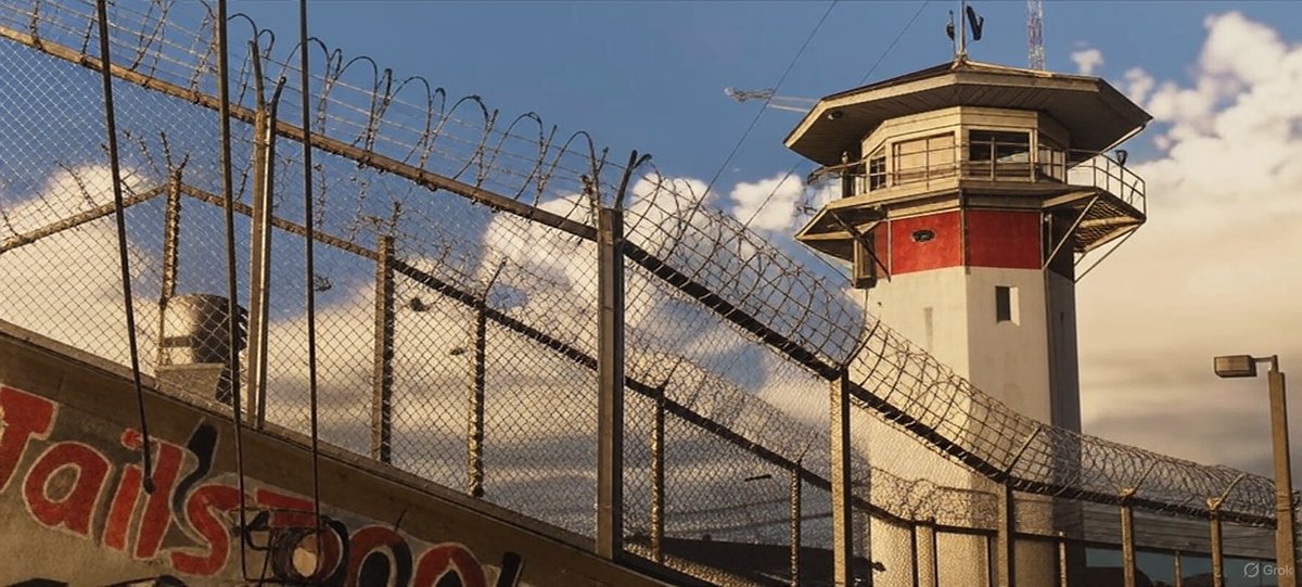 #Jailstool coming to GTA6?  Looks like the wall has been tagged.