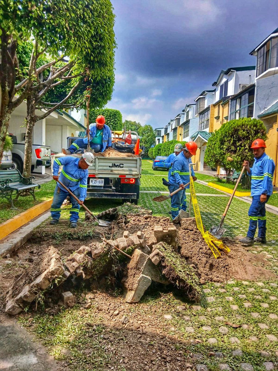 📍Trabajos de aterrado y compactado en colonia Escalón, residencial y senda Parque del Sol, departamento de San Salvador Centro.