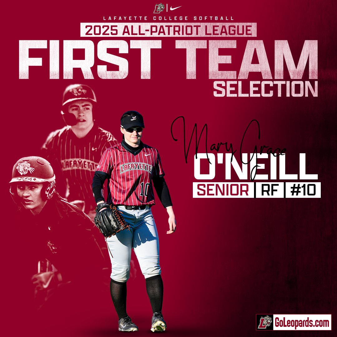 Saving her best for last‼️🐆

Senior Mary Grace O'Neill was named to the 2025 All-Patriot League First Team after batting .423 this season!

#RollPards | #ClimbTheHill