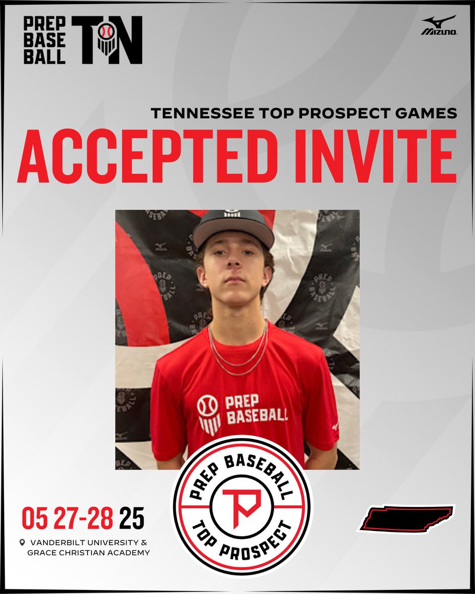 Prep Baseball Tennessee (@prepbaseballtn) on Twitter photo #๐ง๐ก๐ง๐ฃ๐๐ฎ๐ฑ: ๐๐ก๐ฉ๐๐ง๐ ๐๐๐๐๐ฃ๐ง๐๐ โ
+ 2027 MIF Zach Madar (@_ZachMadar7; <a href="/DavidsonAcadBB/">Davidson Academy Baseball</a>) is ๐๐๐๐๐๐ ๐๐ ๐ for the Tennessee Top Prospect Games that is set for May 27-28 at Vanderbilt University & Grace Christian Academy.
Request your invite to Tennessee's #๐ง๐ก๐ง๐ฃ๐๐ฎ๐ฑ: ๐๐ก๐ฉ๐๐ง๐ ๐๐๐๐๐ฃ๐ง๐๐ โ
+ 2027 MIF Zach Madar (@_ZachMadar7; <a href="/DavidsonAcadBB/">Davidson Academy Baseball</a>) is ๐๐๐๐๐๐ ๐๐ ๐ for the Tennessee Top Prospect Games that is set for May 27-28 at Vanderbilt University & Grace Christian Academy.
Request your invite to Tennessee's