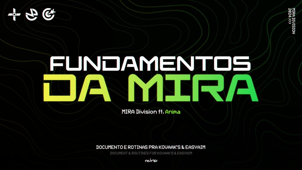 Convidamos <a href="/animacantaim/">Anima</a> pra construir algumas rotinas e mapas exclusivos que consideramos fundamentais para a construção de um bom controle geral de mouse!

Como sempre, em um documento público em português e 100% jogável de graça.

Treine agora: bit.ly/mirafundamenta…