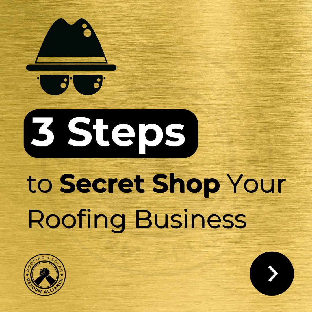 RoofStrategist's tweet image. Your biggest marketing leak isn’t the agency.

It’s your intake process.

Secret shop your business just like we do inside RSRA.

Find the problems. Fix them. Then scale.

Watch this video to learn more:

youtu.be/DiWtCuU_U48

#SecretShop #SalesConversion #rsra