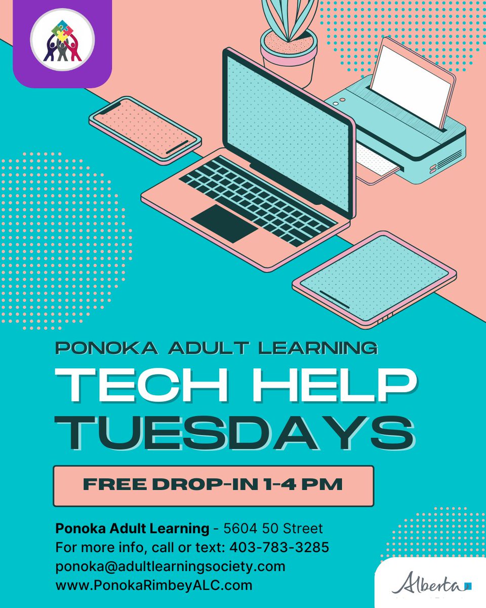 PR_AdultLearn's tweet photo. Need help with your phone, computer, tablet, or other tech? The Adult Learning Office has a free drop-in every Tuesday from 1-4PM for one-on-one learning. First come, first served; no registration required! https://t.co/wcpmDTIWsU