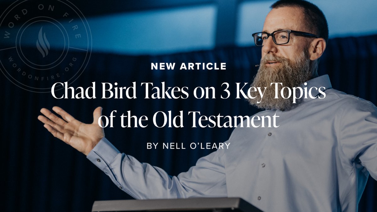 “By immersing ourselves in these narratives of judgment and salvation, we begin to see that humanity has not changed and, much more importantly, neither has the heart of our Father”: on.wof.org/43gvFE9