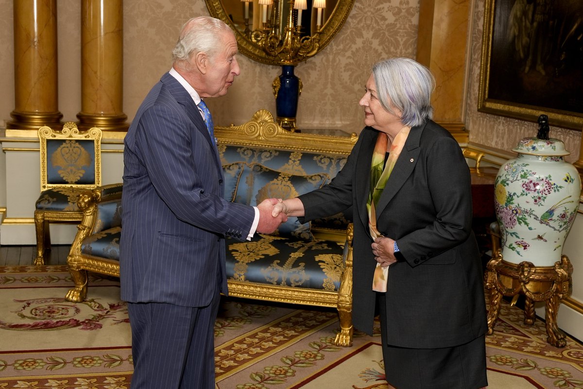 🇬🇧 This afternoon #GGSimon was received in audience by His Majesty The King at Buckingham Palace.

📷  Credit: Jordan Pettitt