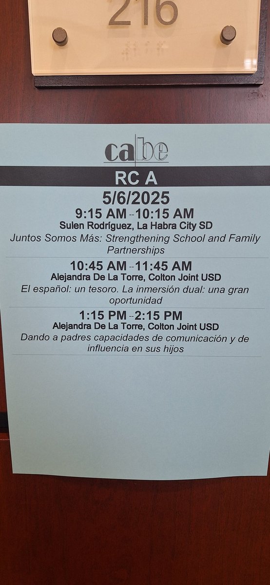 Ms.Sulen (@mssulen) on Twitter photo Today I presented at CABE, and it was a wonderful experience. Very proud to share and educate others. Thank you Dra. Murillo, Mrs. Navarro for this opportunity <a href="/laderapalma/">LaderaPalma</a> <a href="/DrCarlosLHCSD/">Dr. Carlos</a> <a href="/LaderaPalmaPTA/">Ladera Palma PTA</a> <a href="/ryder_jstout/">Jessica Stout-Ryder</a> Today I presented at CABE, and it was a wonderful experience. Very proud to share and educate others. Thank you Dra. Murillo, Mrs. Navarro for this opportunity <a href="/laderapalma/">LaderaPalma</a> <a href="/DrCarlosLHCSD/">Dr. Carlos</a> <a href="/LaderaPalmaPTA/">Ladera Palma PTA</a> <a href="/ryder_jstout/">Jessica Stout-Ryder</a>