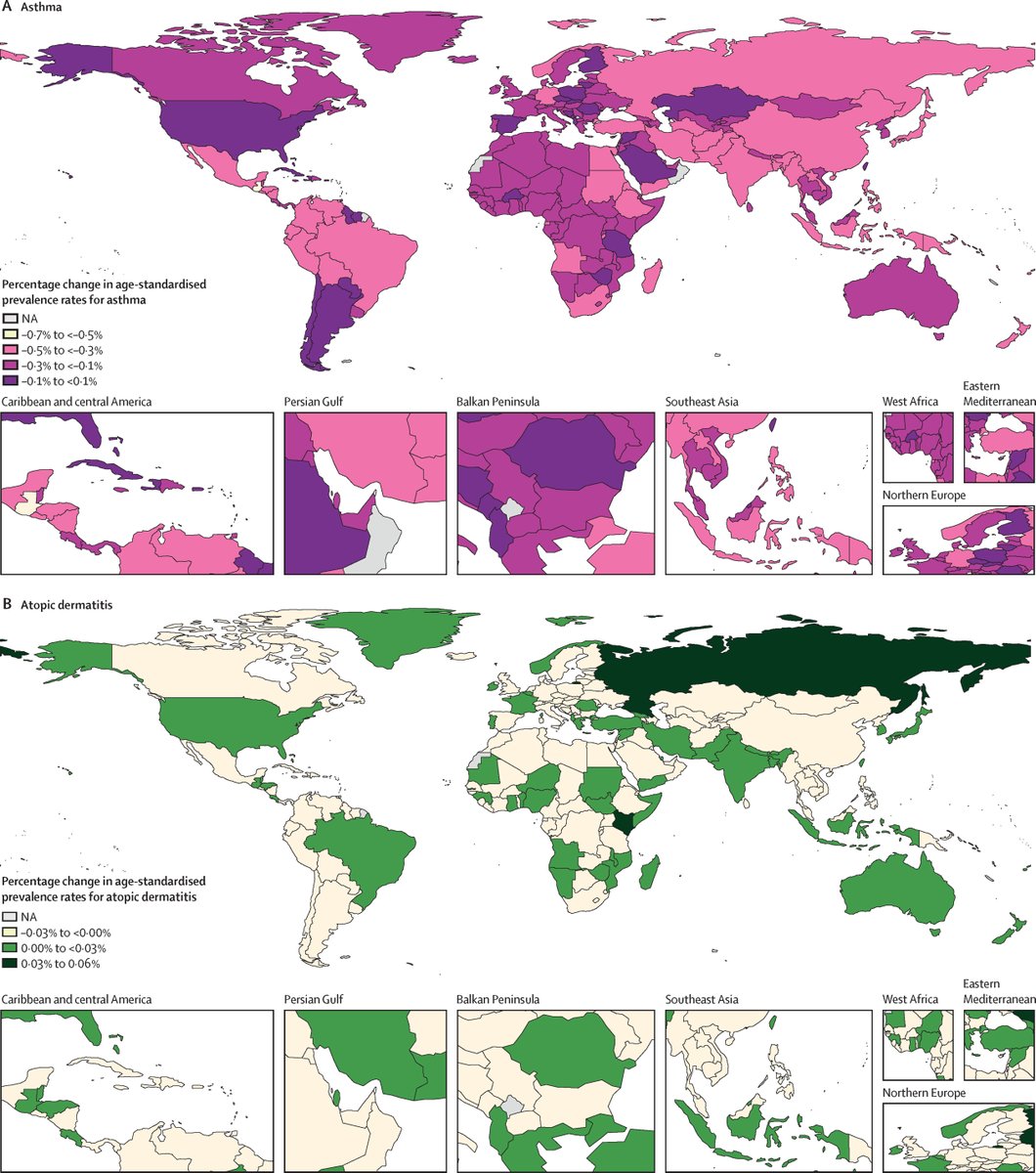 The Lancet (@thelancet) on Twitter photo Asthma and atopic dermatitis are allergic diseases that affect the airways and skin, with asthma especially posing a potential serious health risks for older adults.
A recent <a href="/LancetRespirMed/">The Lancet Respiratory Medicine</a> Global Burden of Disease study look at estimates of prevalence, incidence & Asthma and atopic dermatitis are allergic diseases that affect the airways and skin, with asthma especially posing a potential serious health risks for older adults.
A recent <a href="/LancetRespirMed/">The Lancet Respiratory Medicine</a> Global Burden of Disease study look at estimates of prevalence, incidence &