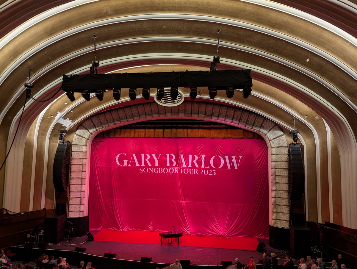 ann_gilfoyle's tweet image. So excited at #TheOperaHouse to see @GaryBarlow #SongbookTour2025