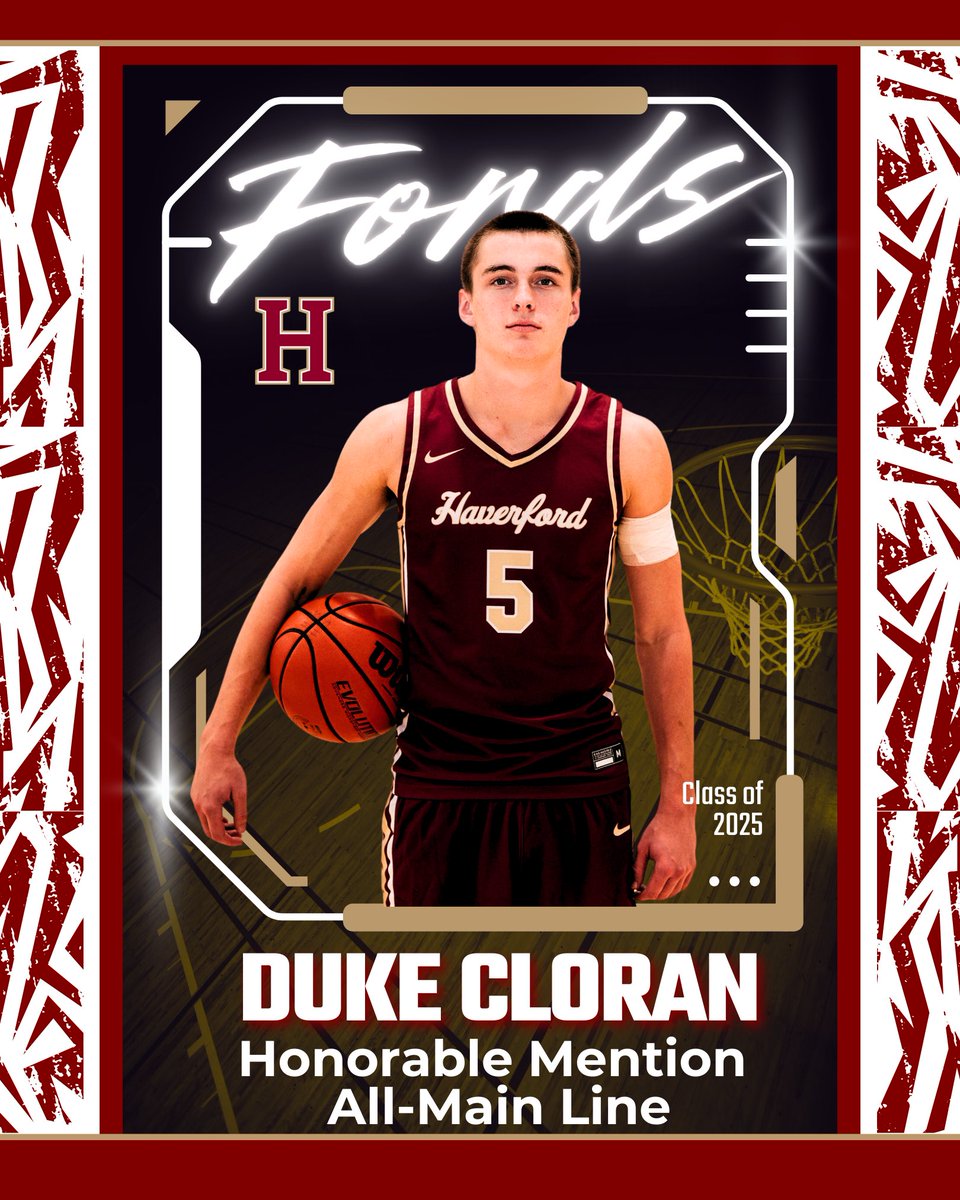 Last week four members of the Fords Basketball team were recognized by Main Line News! Congratulations to sophomore Silas Graham (1st team), senior KJ Carson (2nd team), junior Manny Butts (honorable mention), senior Duke Cloran (honorable mention) on a great season!