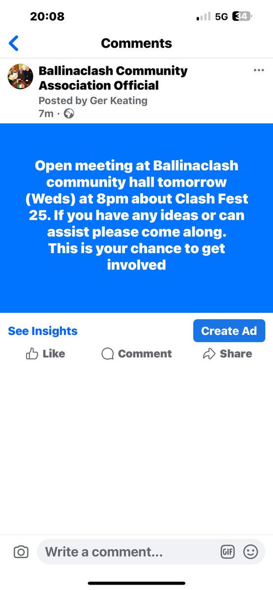 Ballinaclash_'s tweet photo. https://t.co/IbIkgsq5TQ