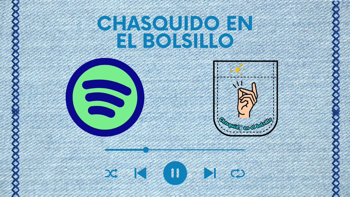¡Buenas! Seguimos subiendo nuestros programas a Spotify. Ya tenemos disponible Chasquido en el Bolsillo, el podcast de literatura de  <a href="/en_bolsillo/">📚 El Libro en el Bolsillo 📚</a> y Jenni Fuentes. ¡No os lo perdáis! 😊

open.spotify.com/show/3i4vVEkgC…