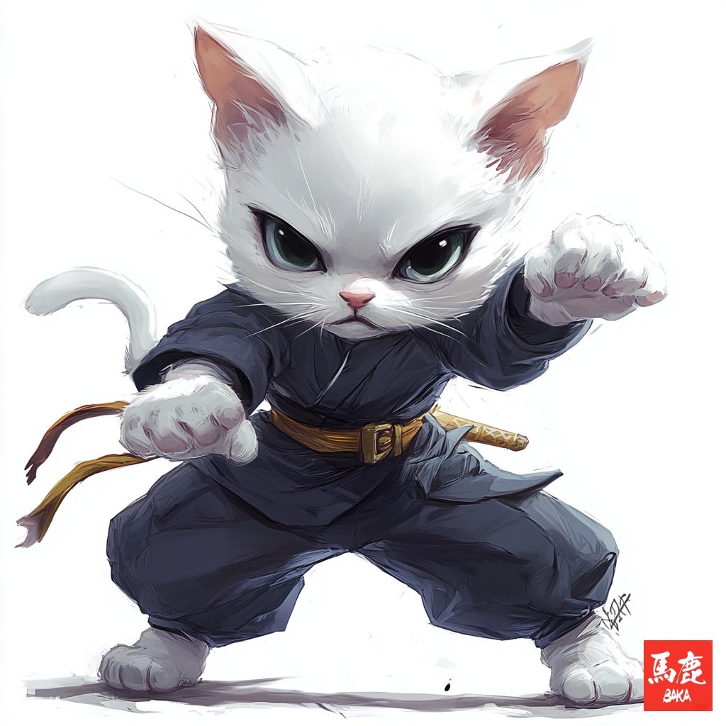 BakaKappaoff's tweet photo. 😼🌙 Stealth and precision! $BAKA's cat warrior pounces on opportunities others miss. Nine lives, infinite gains! Purr-fect timing!
#CatWarrior #Crypto #memecoins #KRC20 #KAS #BAKA https://t.co/aUxevV1qVf